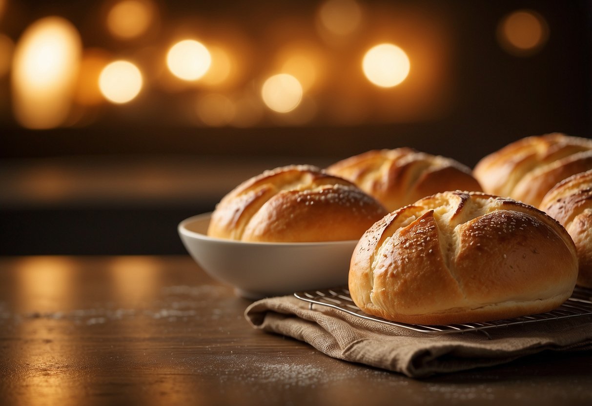 The warm, inviting aroma of freshly baked Rotiboy buns fills the air as golden-brown pastries sit proudly on display, exuding an irresistible allure. Rich, creamy butter filling oozes from the center, tempting all who pass by