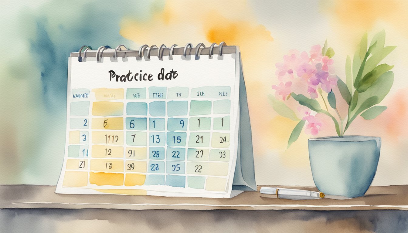 A calendar with the words "Practice Effective Date" highlighted