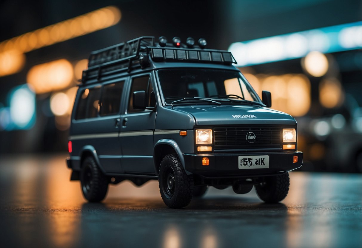 A ninja van in Singapore, with a tracking device and a troubleshooter providing support