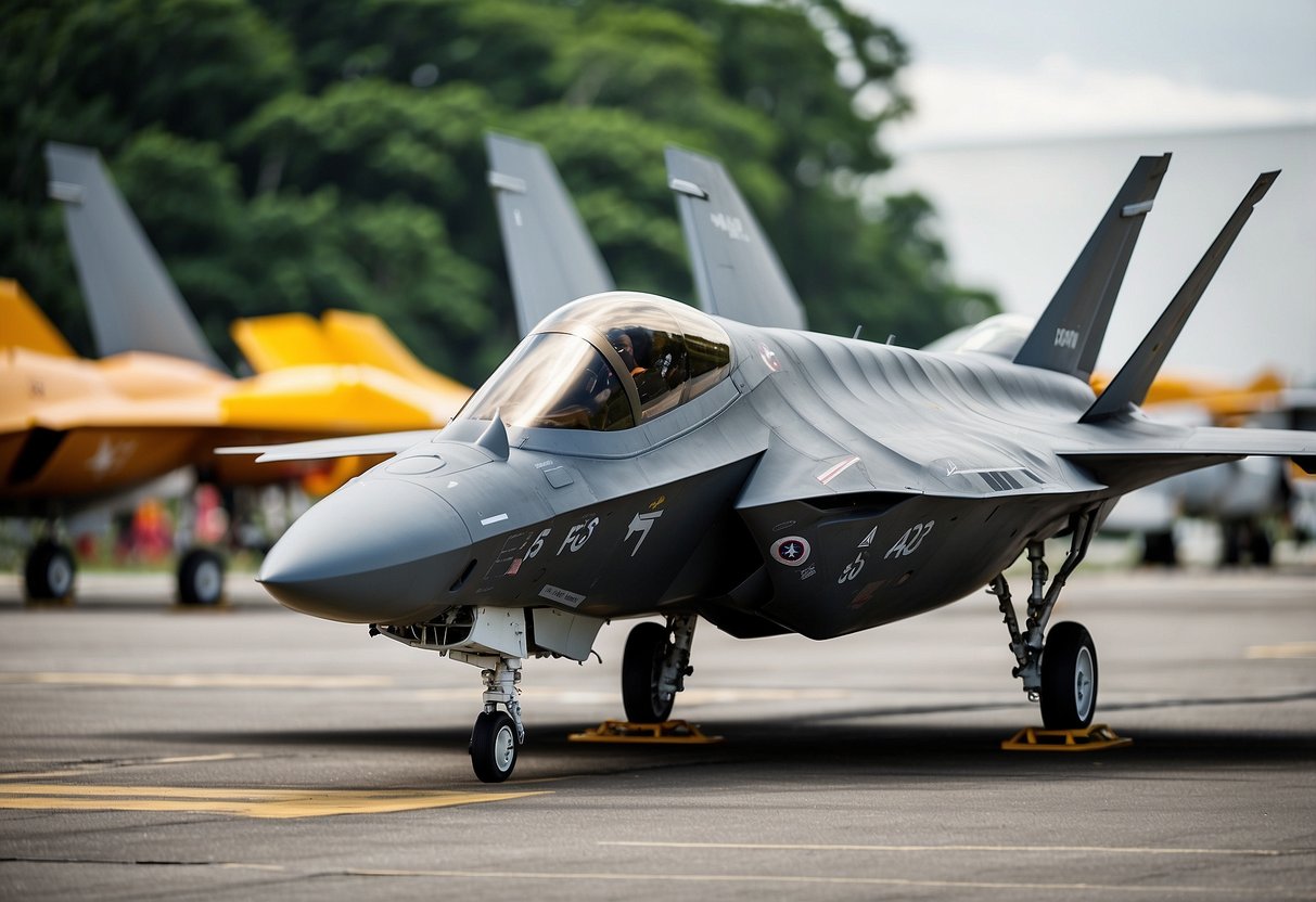 F35 fighter jets being acquired and deployed in Singapore