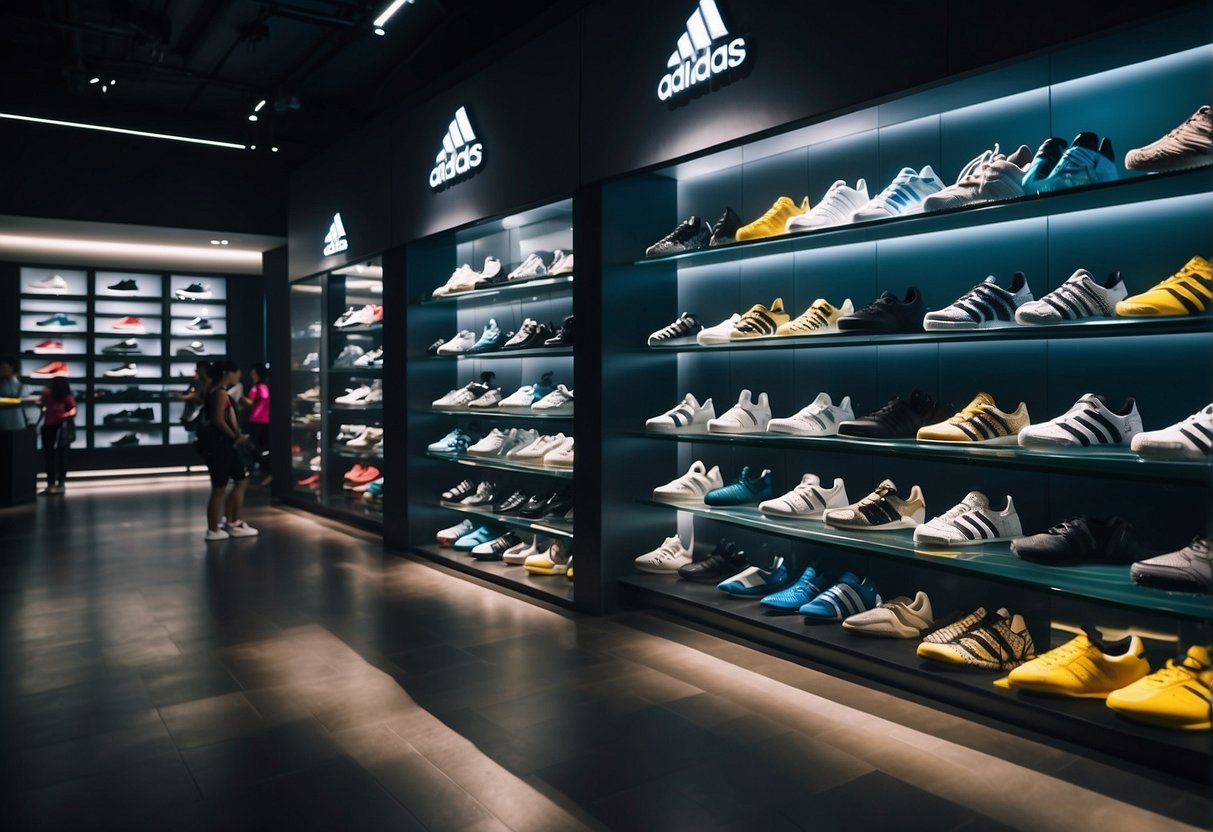 Adidas orders marina square