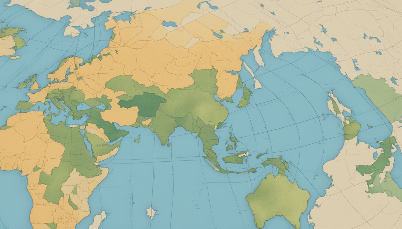 Timberland's logo displayed next to a world map with Israel highlighted