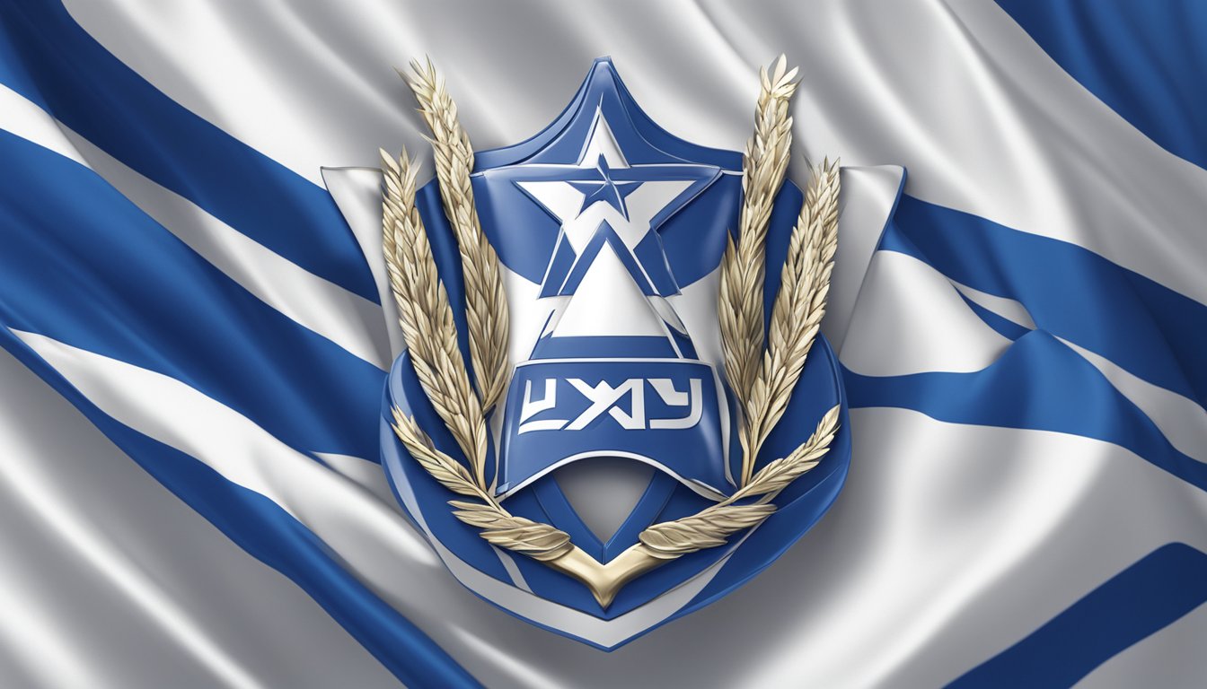 Hurley logo displayed prominently in front of an Israeli flag