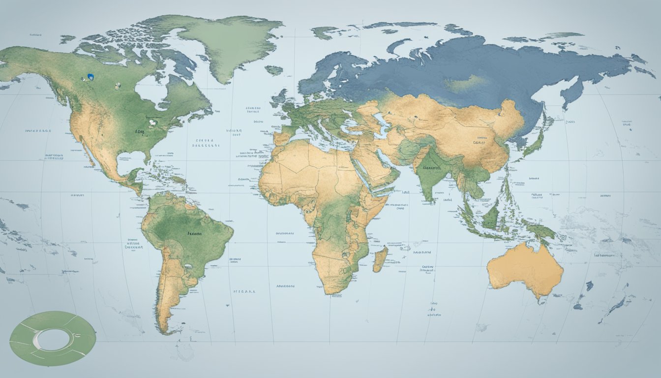 Specialized's Global Presence: world map with Israel highlighted, company logo, and support indicators