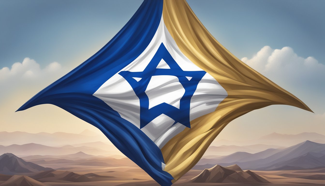 Diamondback logo and Israeli flag displayed together in support