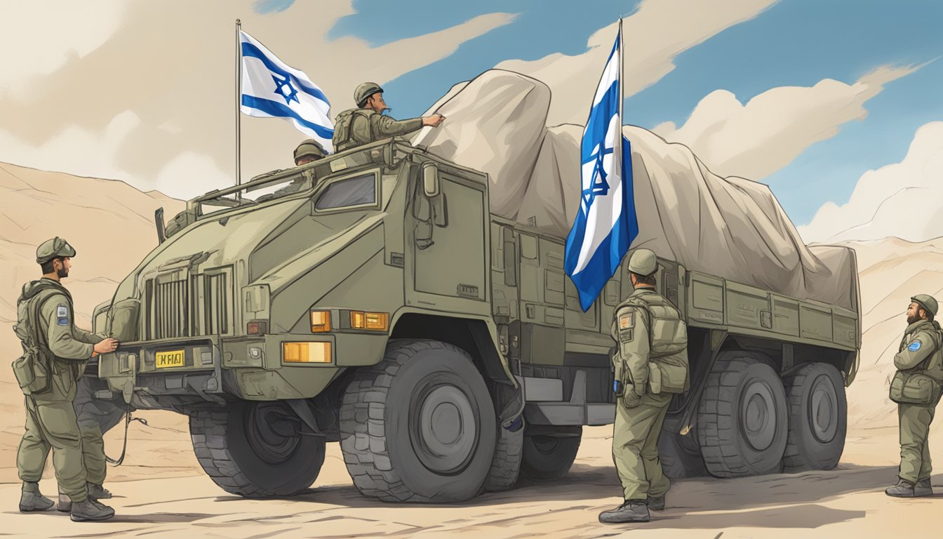 Thule delivers aid to Israel, showing support