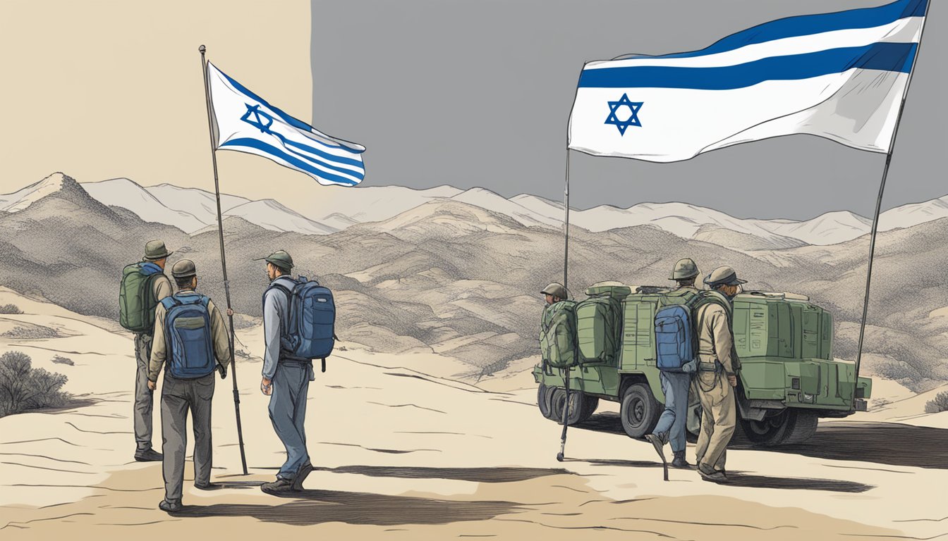 Outdoor Research's stance on political matters is depicted through a clear support for Israel