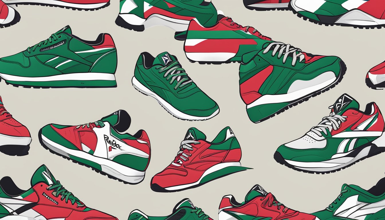 Reebok supports Palestine with special edition sneakers and collaborations. The design features Palestinian cultural symbols and colors, representing solidarity and support