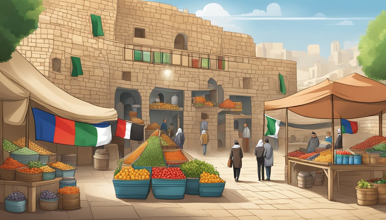 The Arena showcases Palestinian products and promotes trade