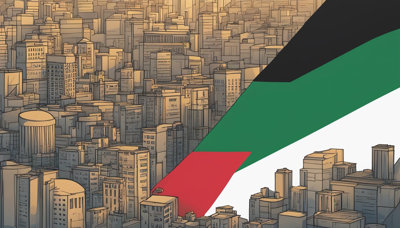 Giant Corporation stands with Palestine in a bold display of solidarity, showcasing support through various actions and initiatives