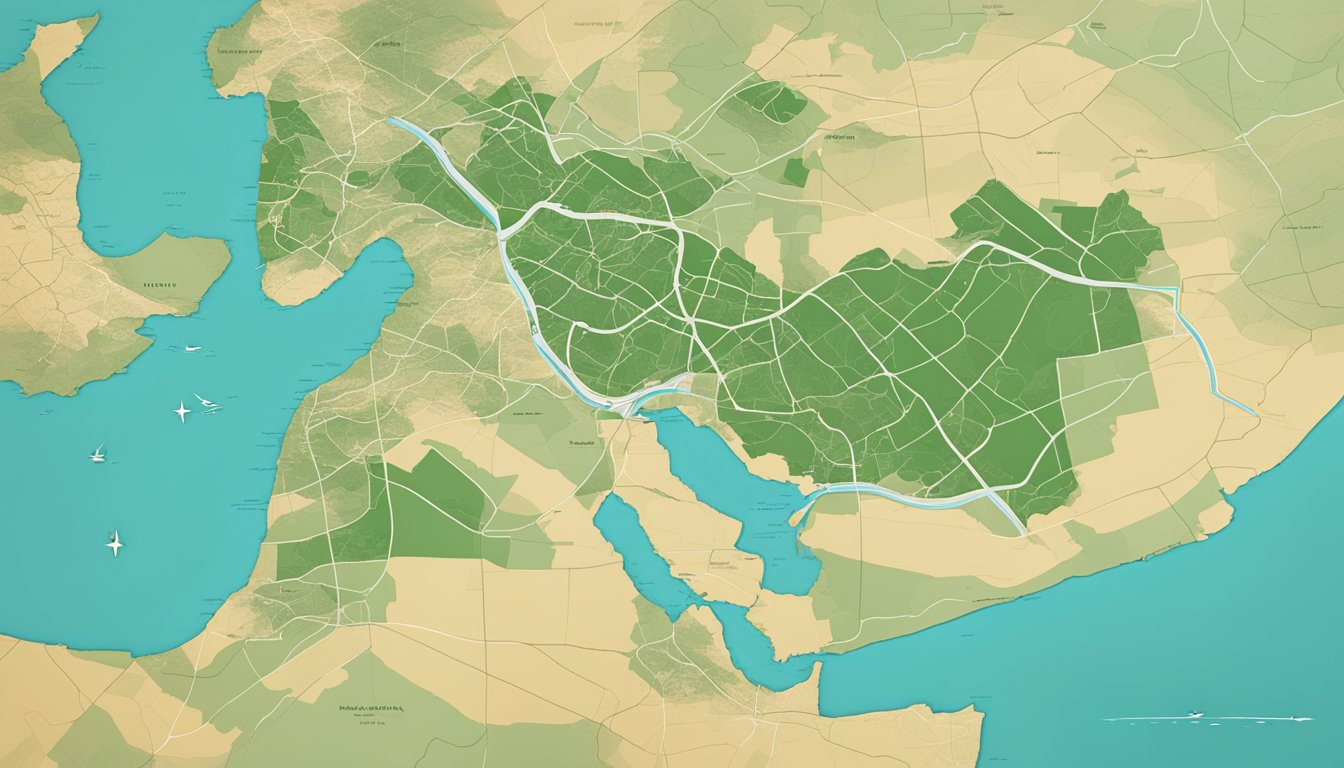 Elliptigo's logo displayed prominently with a map of Palestine in the background