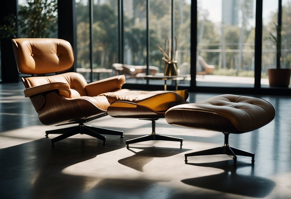 Sleek lines, geometric shapes, and minimalistic designs characterize modernist furniture. Clean, uncluttered spaces showcase iconic pieces like the Barcelona chair and Eames lounge chair