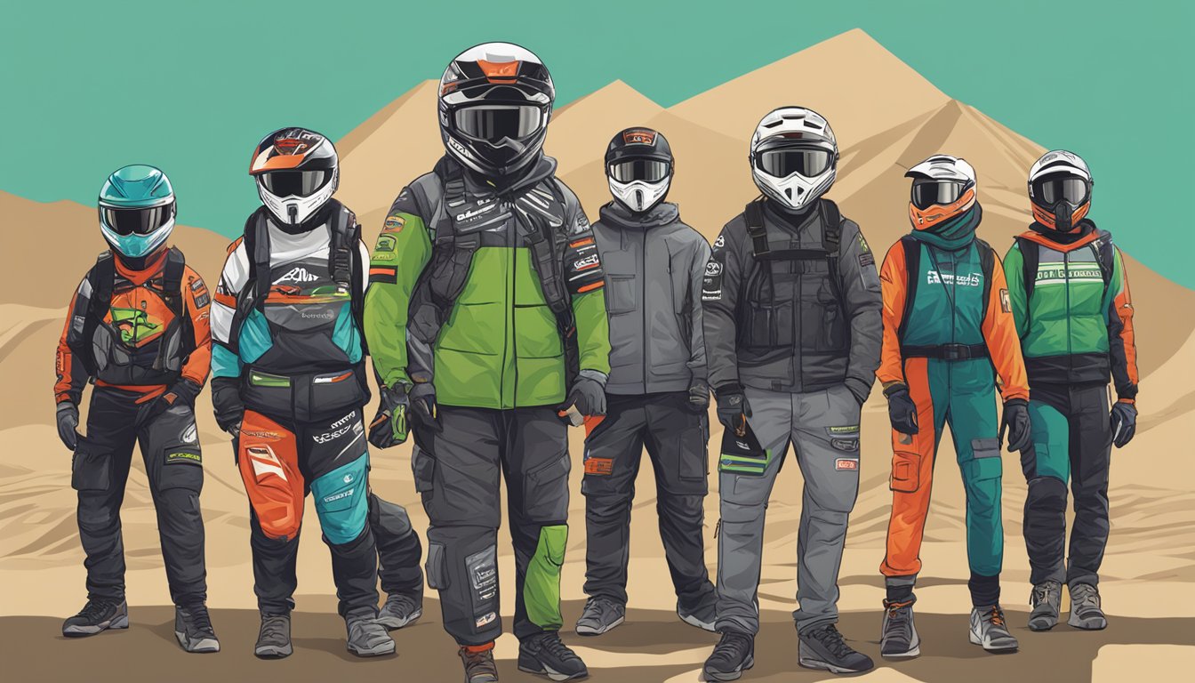 A group of diverse consumers wearing Troy Lee Designs gear express support for Palestine while emphasizing the importance of safety and positive consumer experience