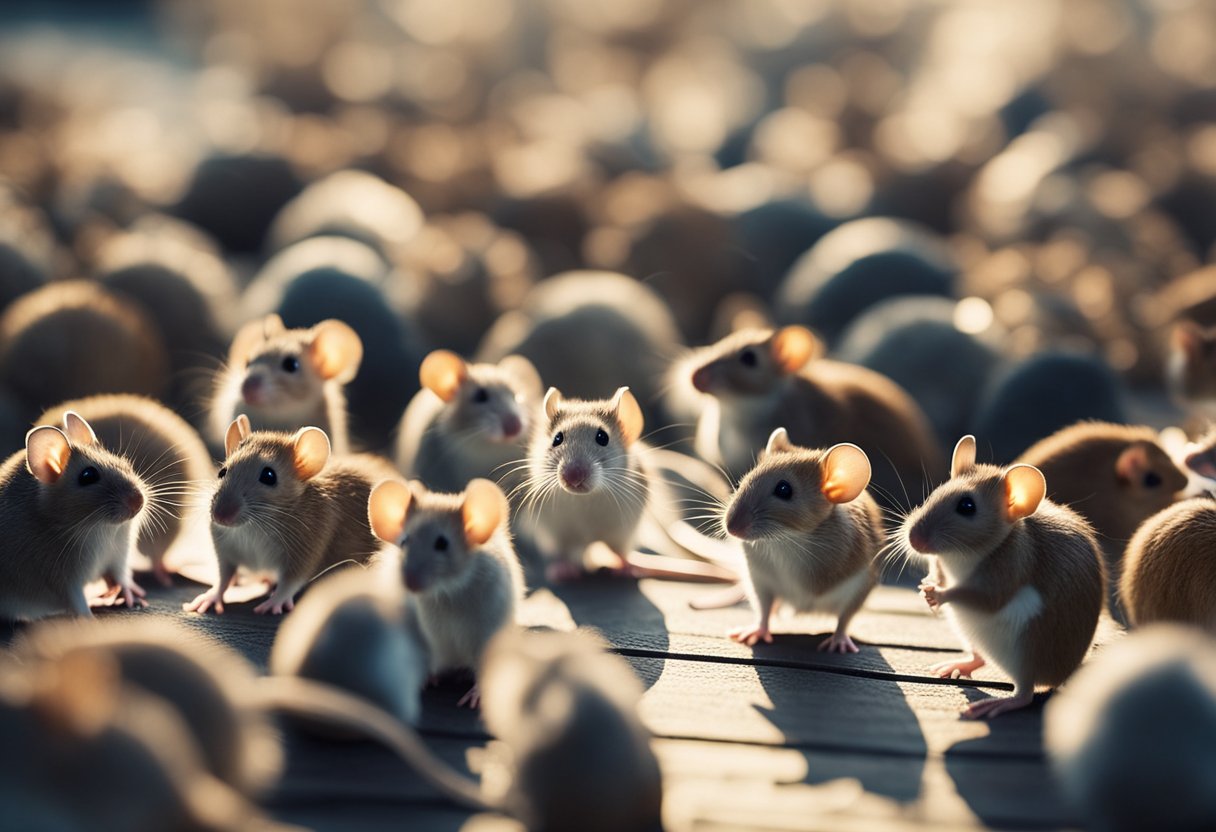 Mice interacting with people. Characteristics of mice