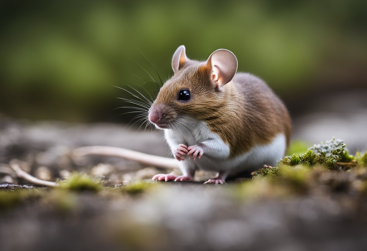 Mice problem in Norway. Illustrate common mouse species and their control