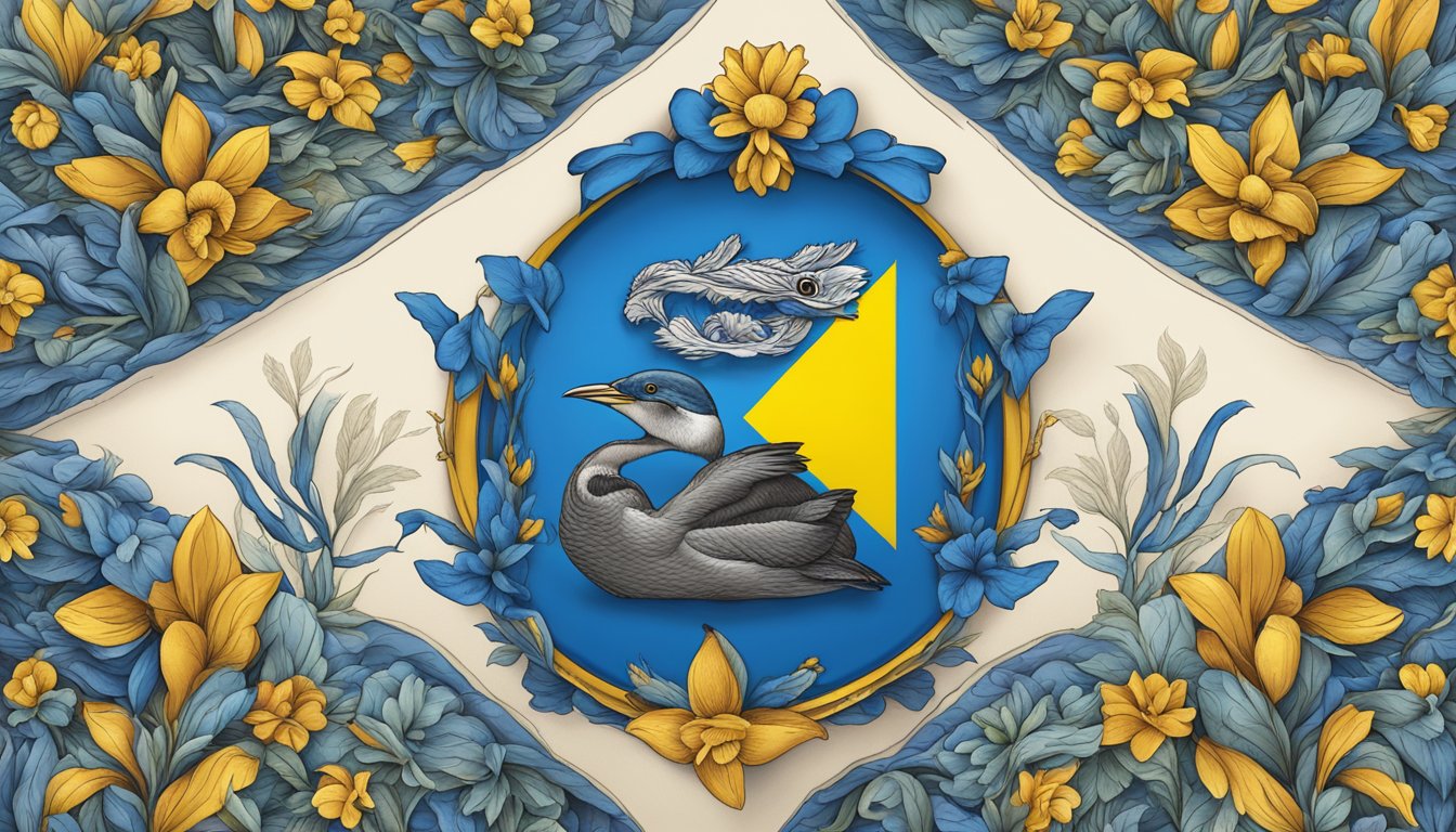 Billabong logo merges with Ukrainian flag, symbolizing support