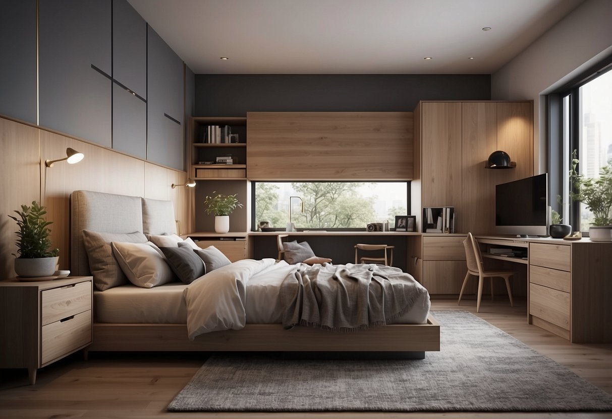 LShaped Bedroom Furniture Placement Maximizing Space and Style