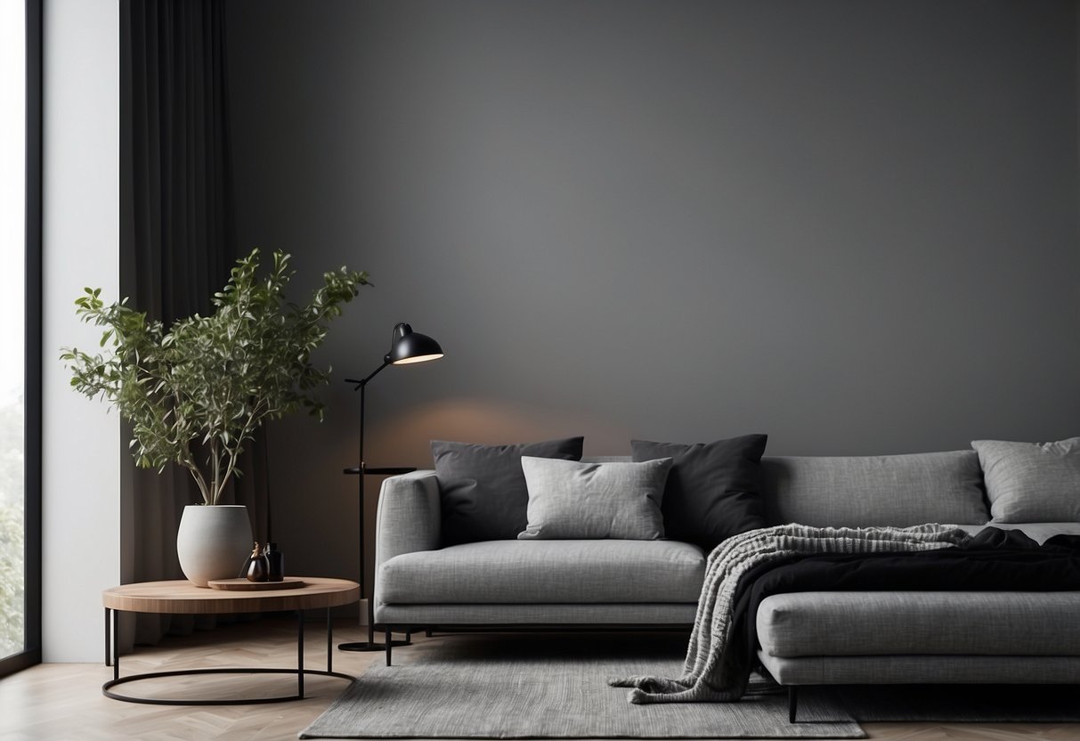 Wall Color for Black and White Furniture Tips and Ideas Kaizenaire