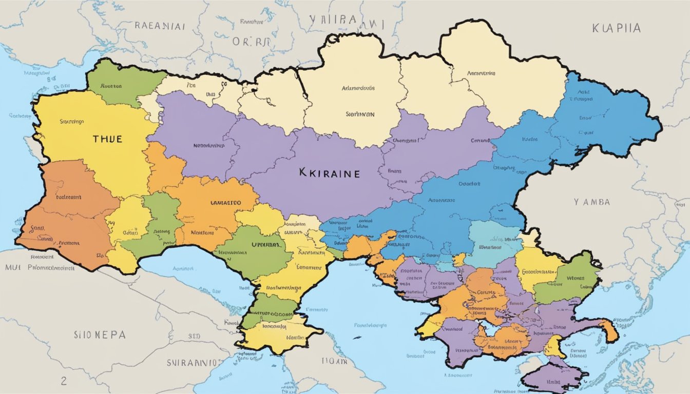 Thule's Position on Ukraine: A map of Ukraine with a bold "Support" stamp