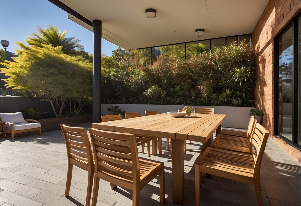Timber Outdoor Furniture Brisbane The Best Options for Your Garden