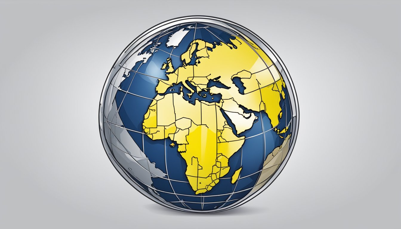 Kelty symbolizes global security with a globe and a shield, showing support for Ukraine