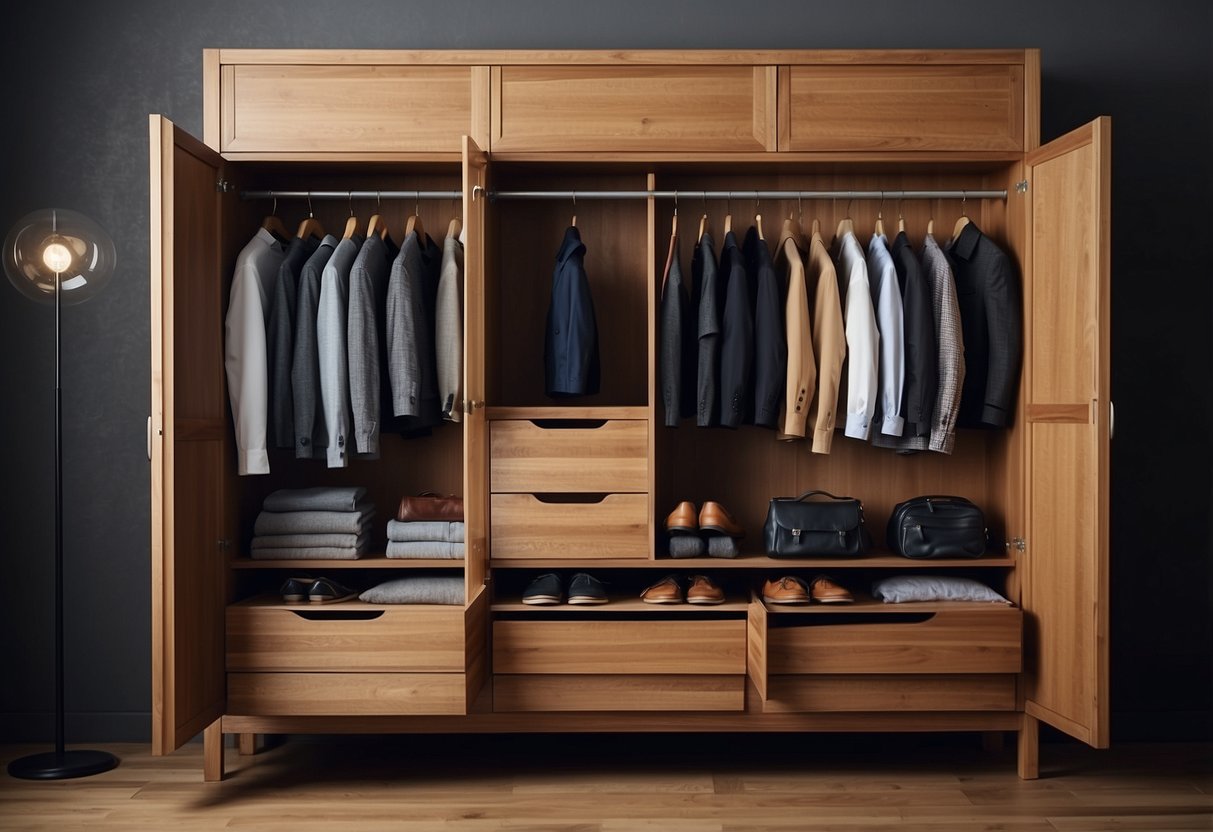 Men's Wardrobe Furniture Stylish and Practical Storage Solutions