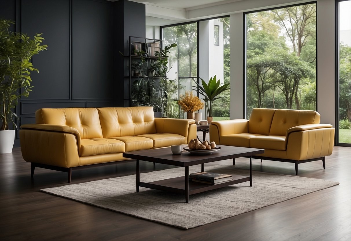 A modern living room with Arturo furniture in Malaysia. Clean lines, sleek design, and comfortable seating