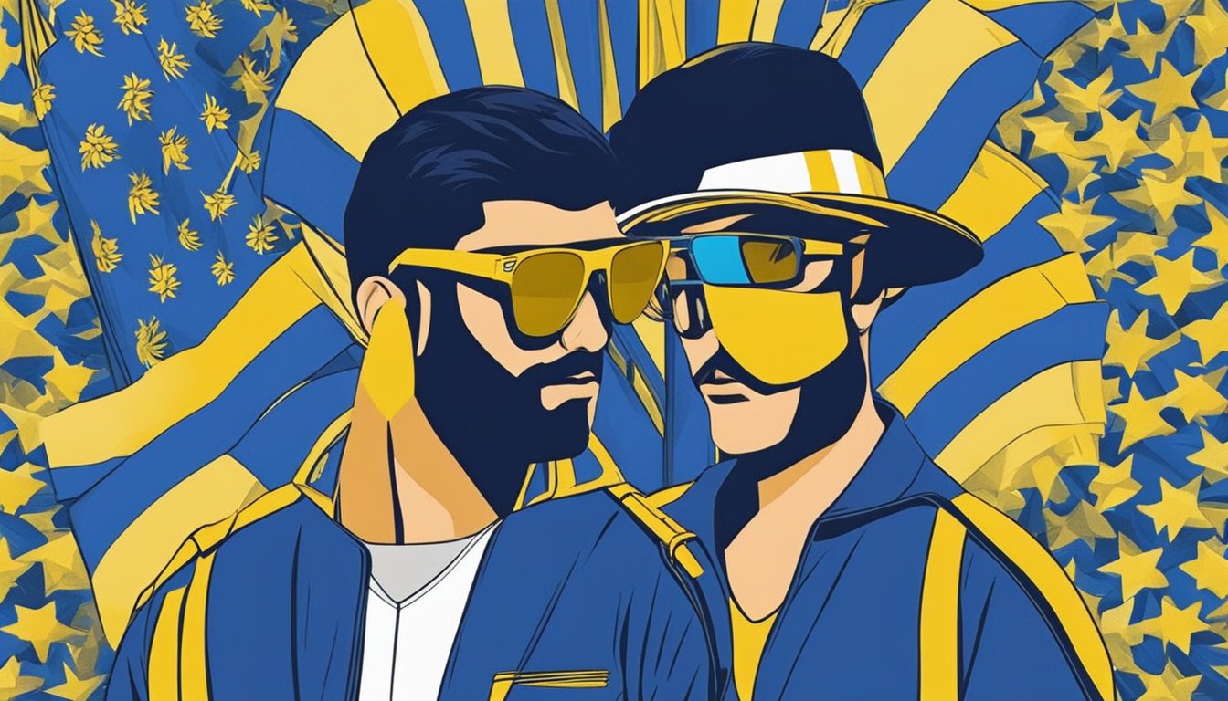 Native Eyewear's Product Line is displayed with a Ukraine flag in the background