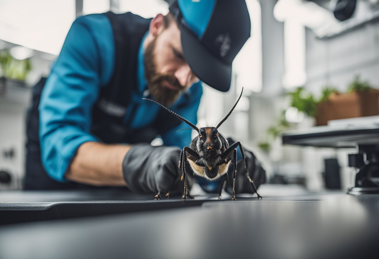 A pest control specialist in Norway providing professional help for pest infestations, with a focus on skadedyrforsikring (pest insurance)