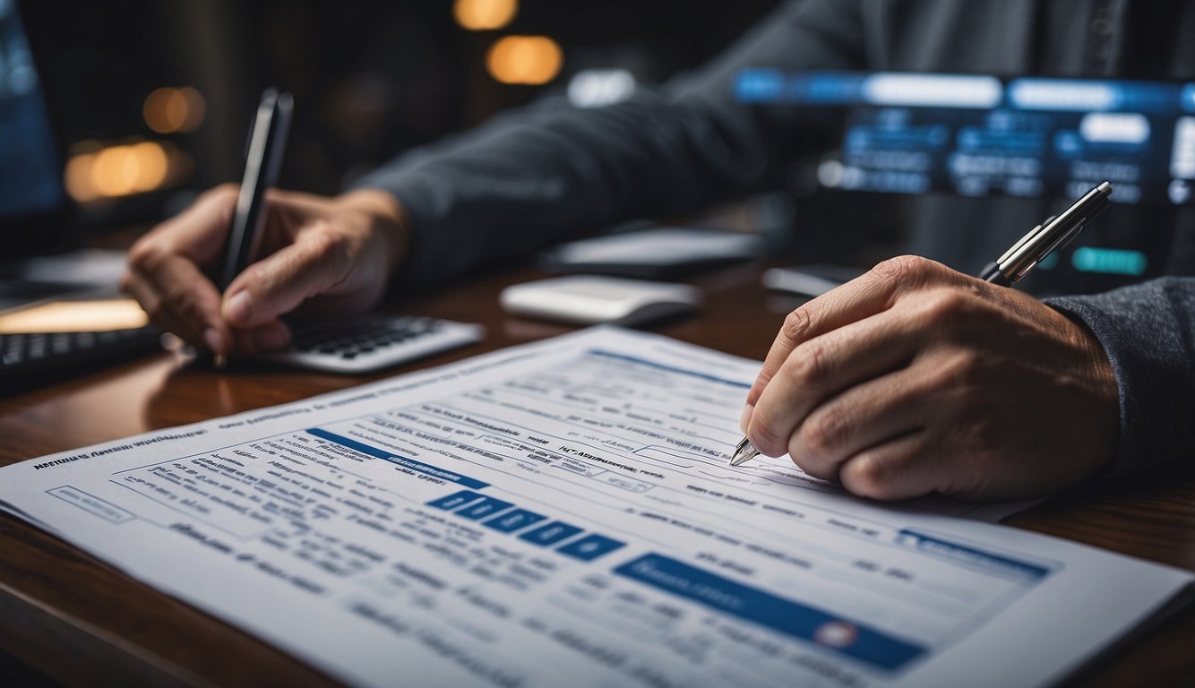 A person filling out an online form with personal details, receiving a verification email, and successfully setting up a sports betting account at 18