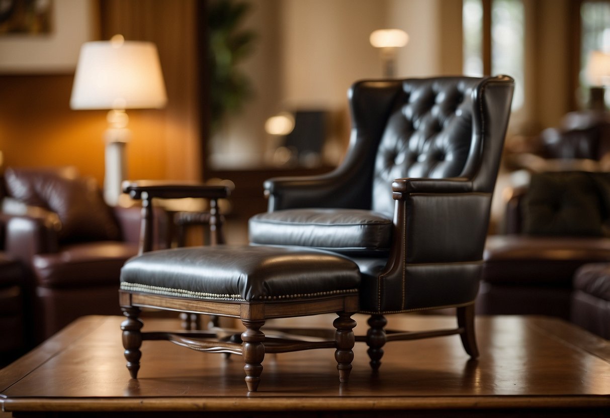 A customer clicks "buy now" on antique furniture listing. Seller ships item and provides after-sale support