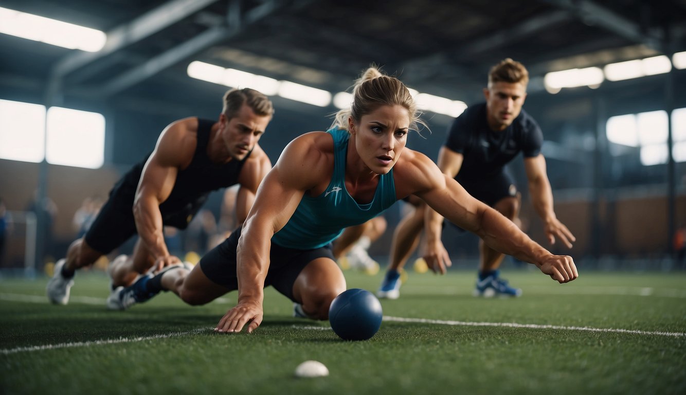 Athletes engage in intense training, promoting physical fitness. However, injuries are common. Pros and cons of competitive sports