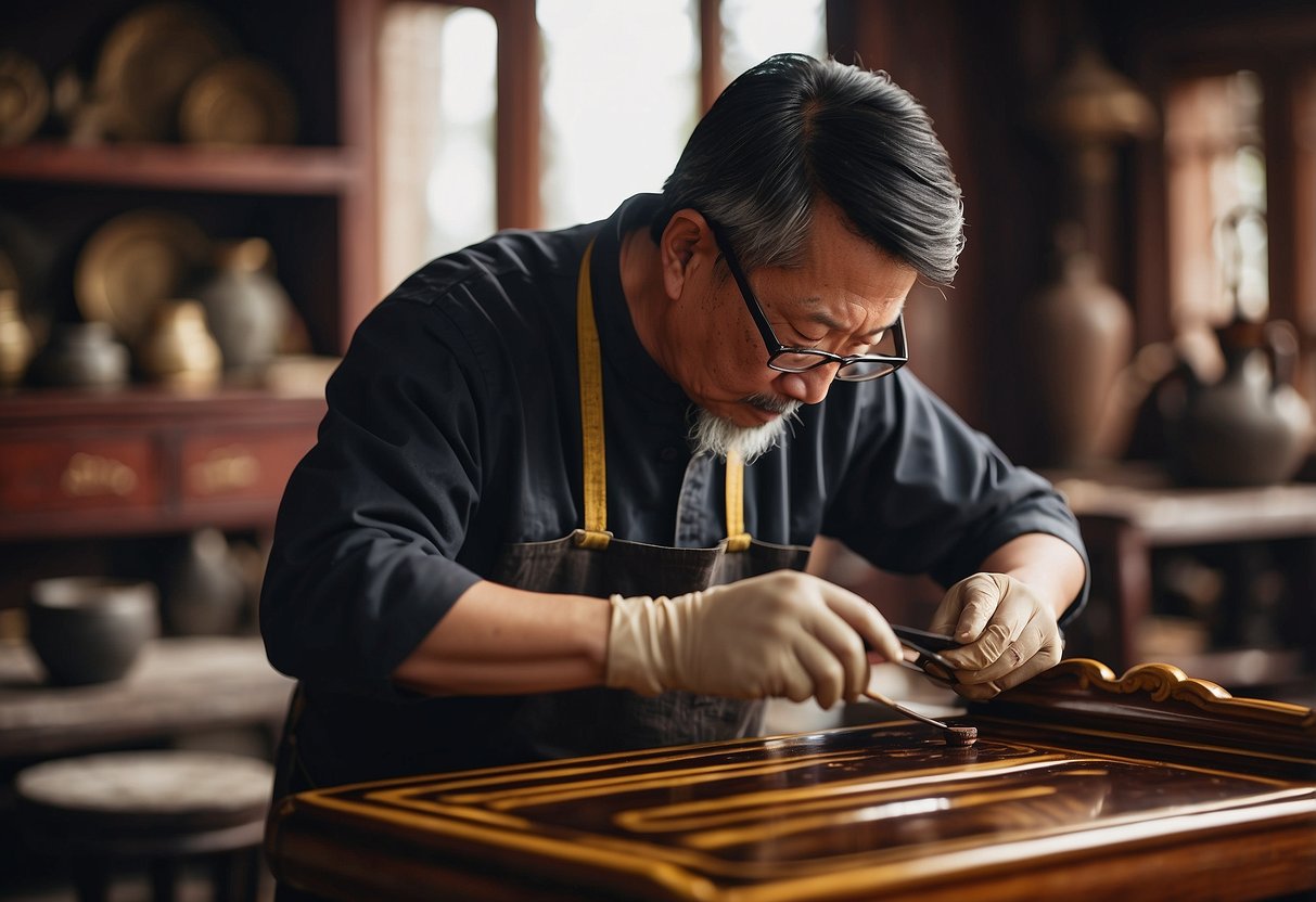 Restoring Chinese Lacquer Furniture Tips and Tricks Kaizenaire Singapore's Lifestyle