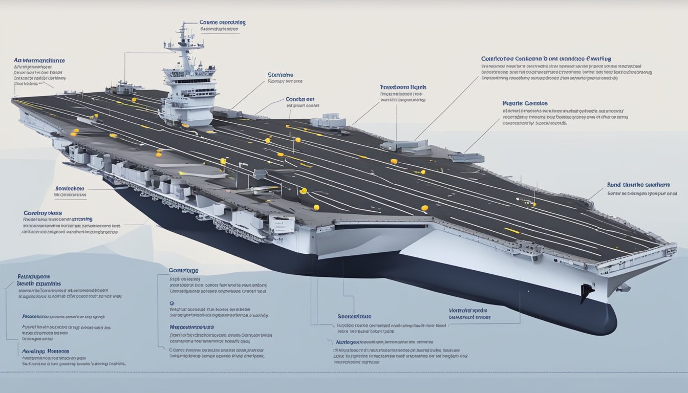 A clear, concise image of a carrier with labeled components and arrows pointing to each part for easy understanding