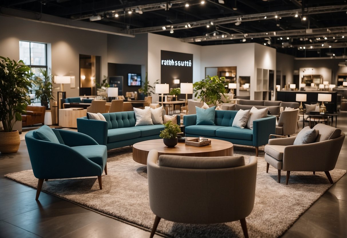 A bustling furniture showroom integrates NetSuite, streamlining operations and boosting sales