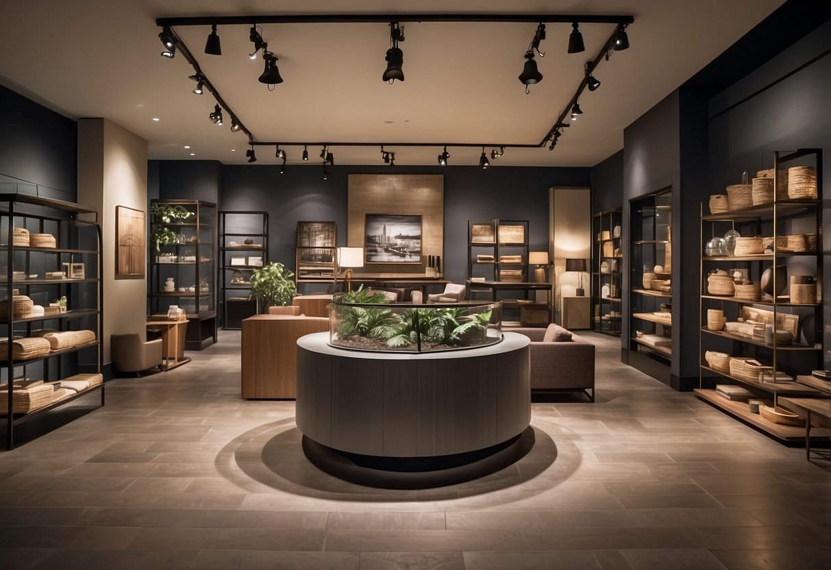 Jasper's furniture showrooms display global influence with modern designs and luxury finishes