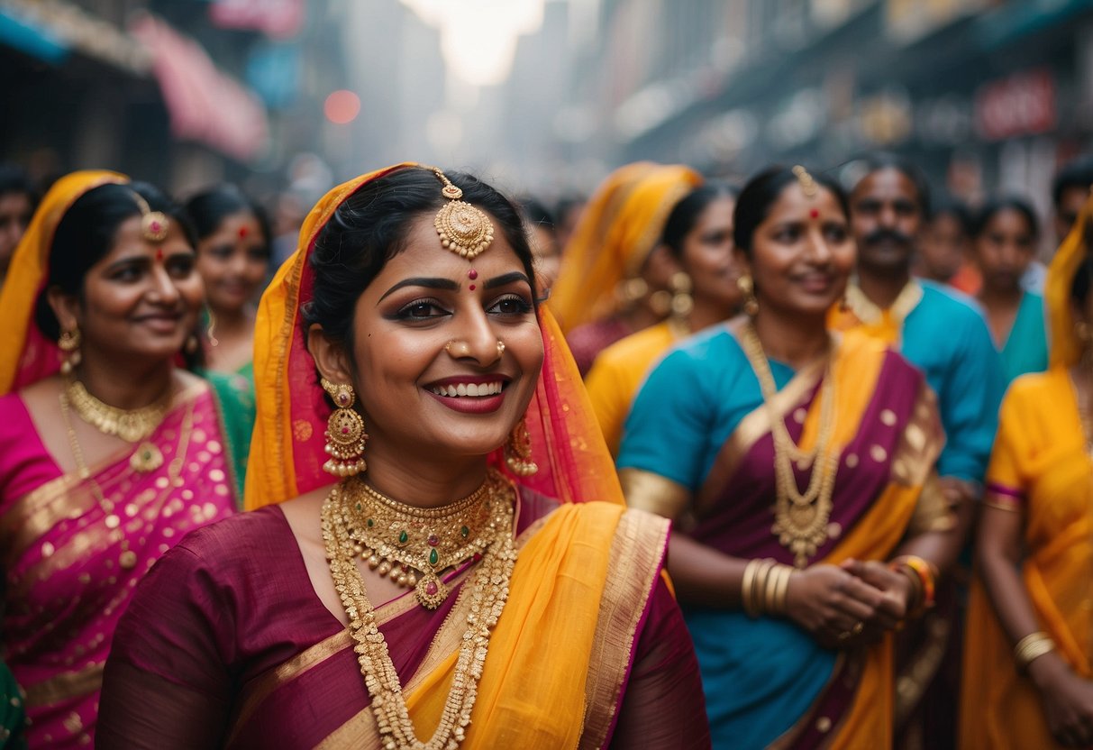 Vibrant colors fill the streets as people celebrate diverse festivals in Maharashtra, showcasing the rich tapestry of culture | Maharashtra
