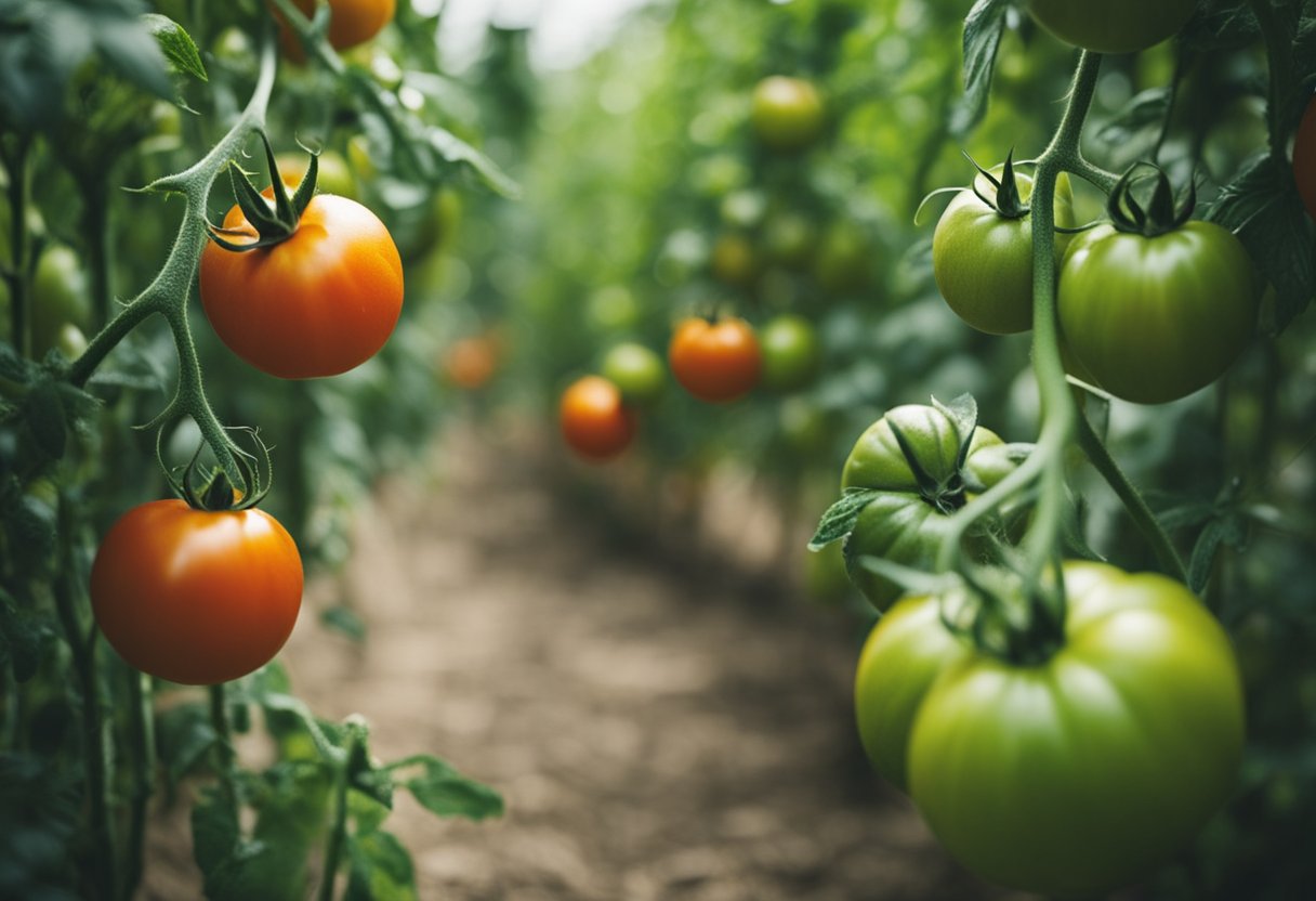 Tomatoes tell jokes, laughter in the garden