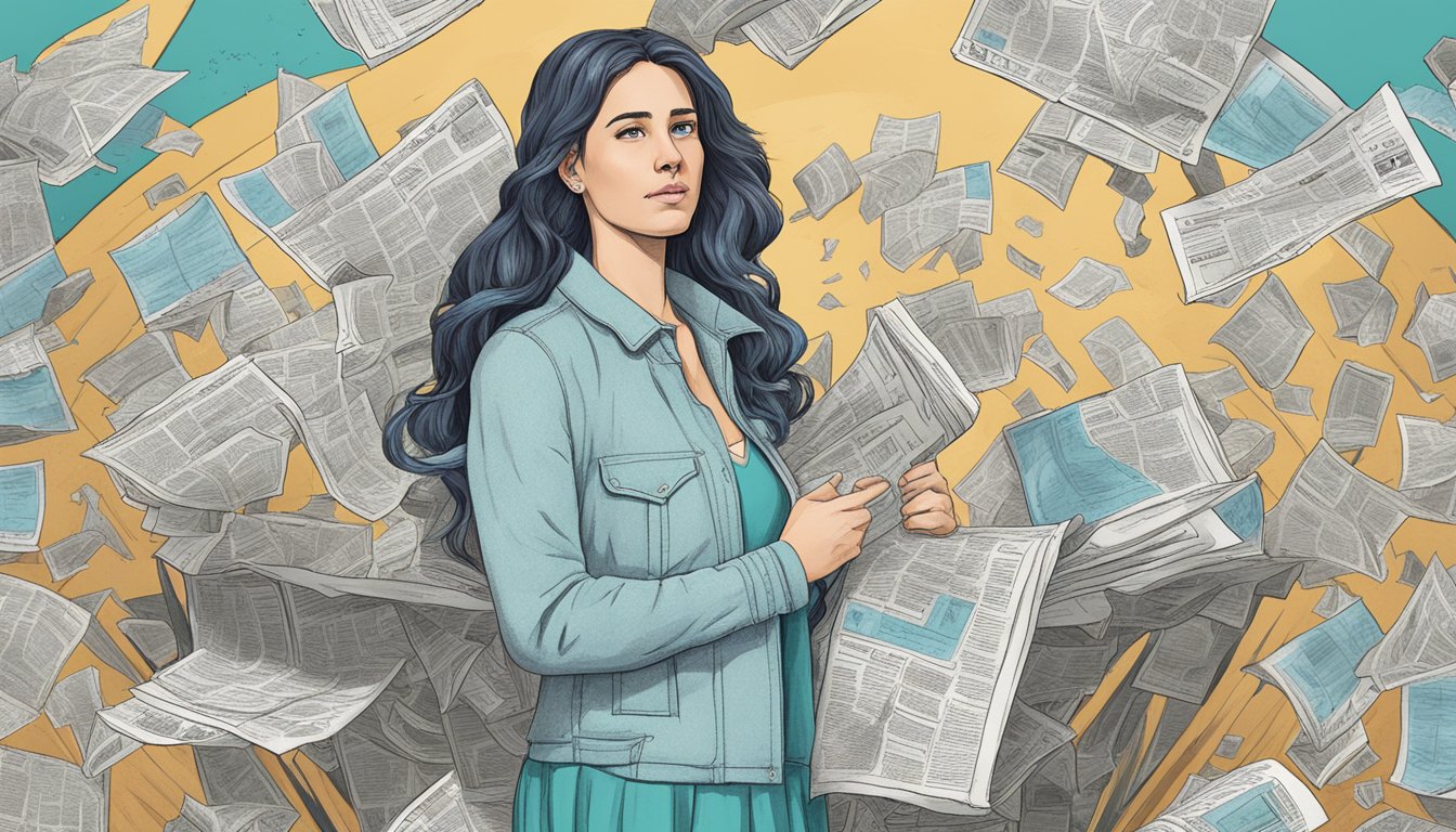 Aquarius stands aloof, surrounded by headlines of relationship failures