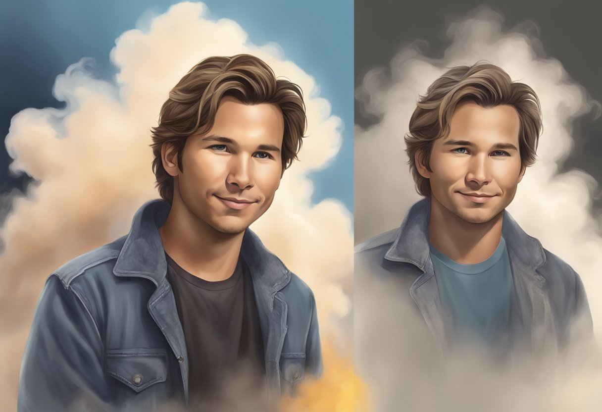 Jonathan Taylor Thomas disappeared in a cloud of smoke and reappeared in a different location