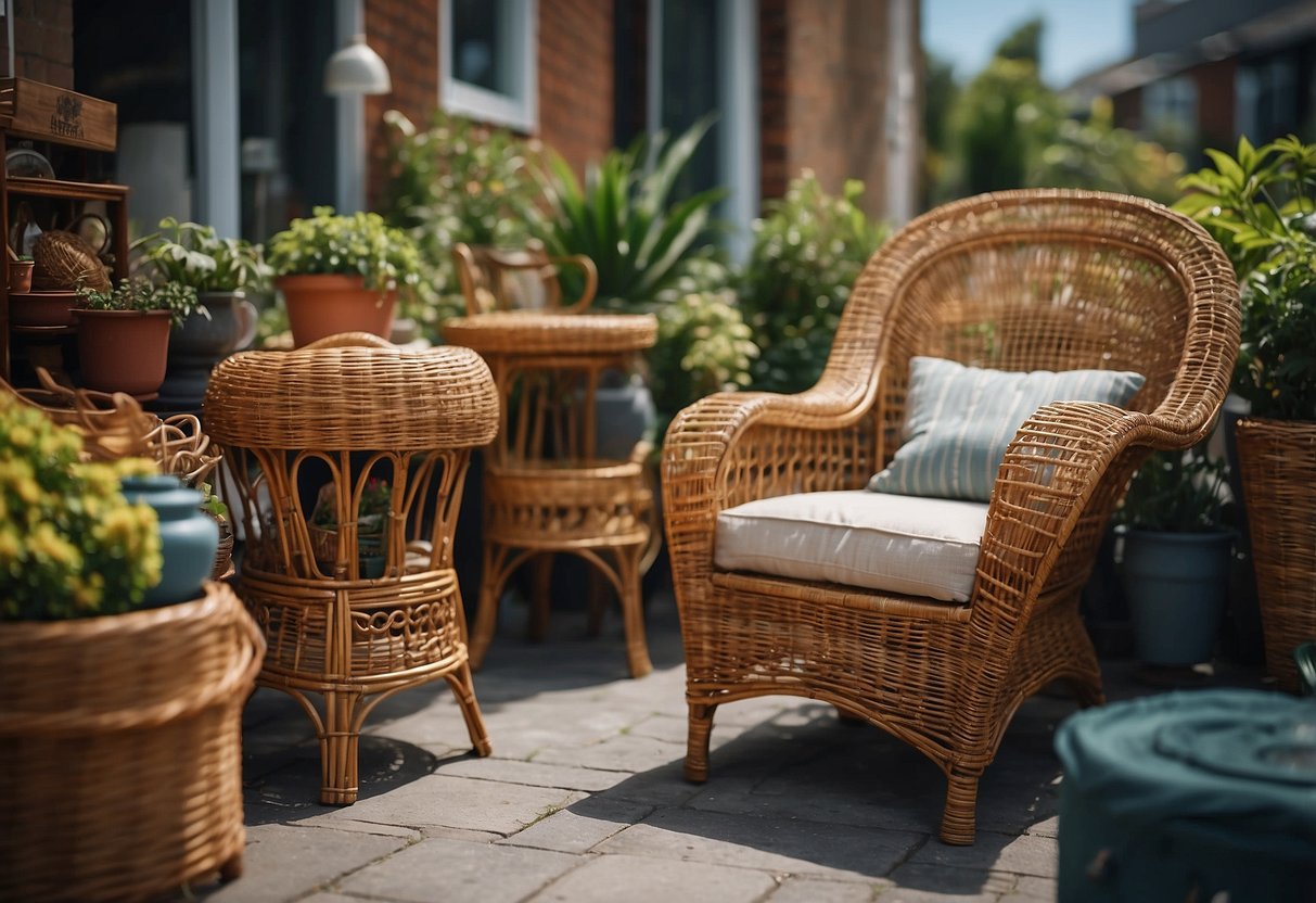 Used Wicker Furniture for Sale Affordable and Sustainable Outdoor