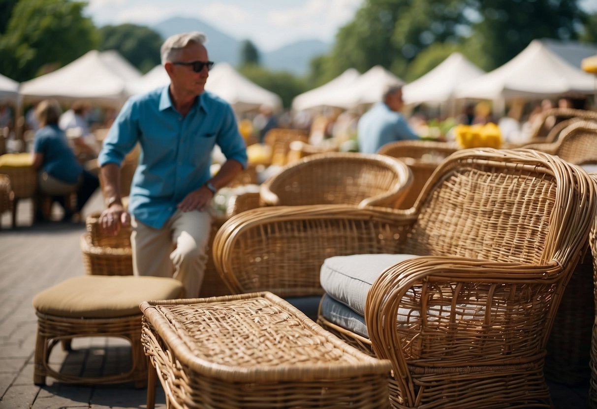 Used Wicker Furniture for Sale Affordable and Sustainable Outdoor