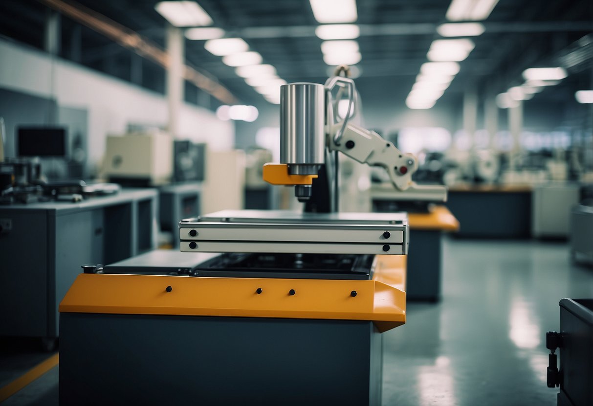Dwell furniture is made in a modern factory with advanced machinery and skilled workers