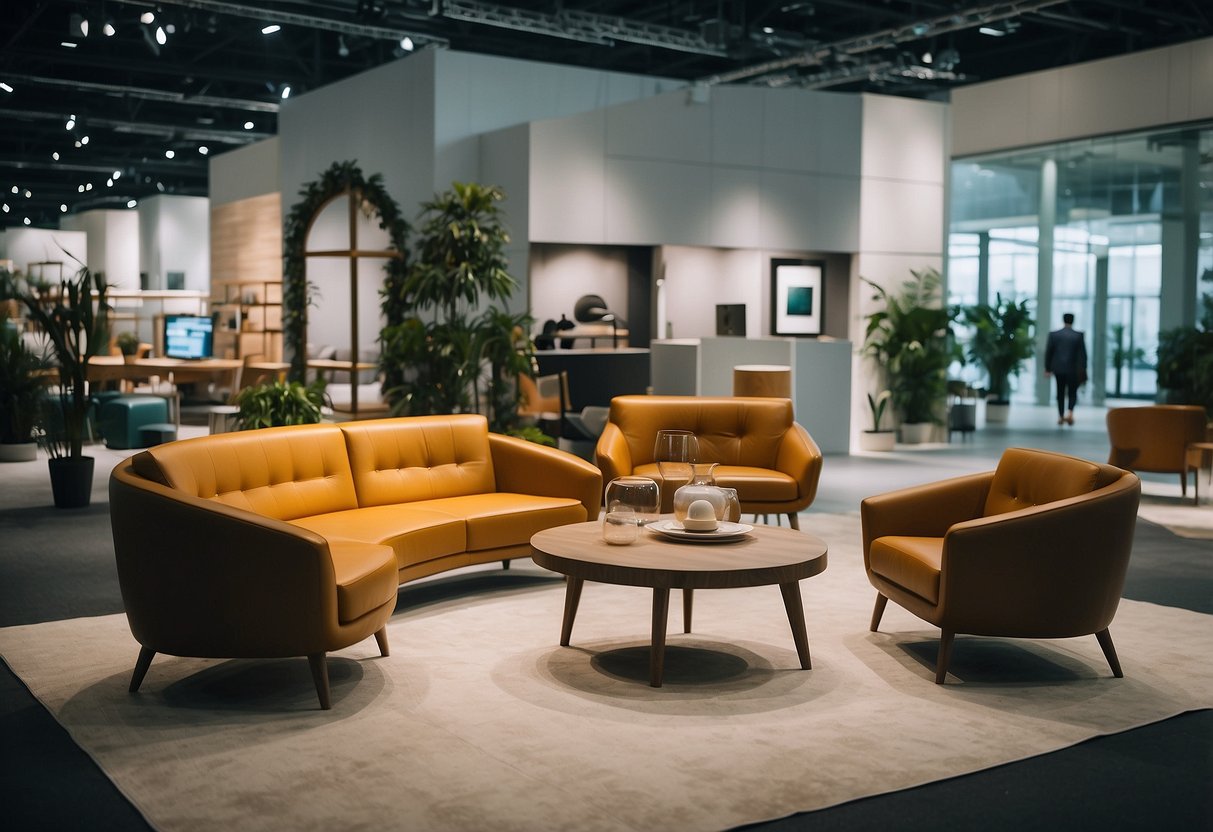 The furniture exhibition at Singapore Expo features exclusive offers and activities