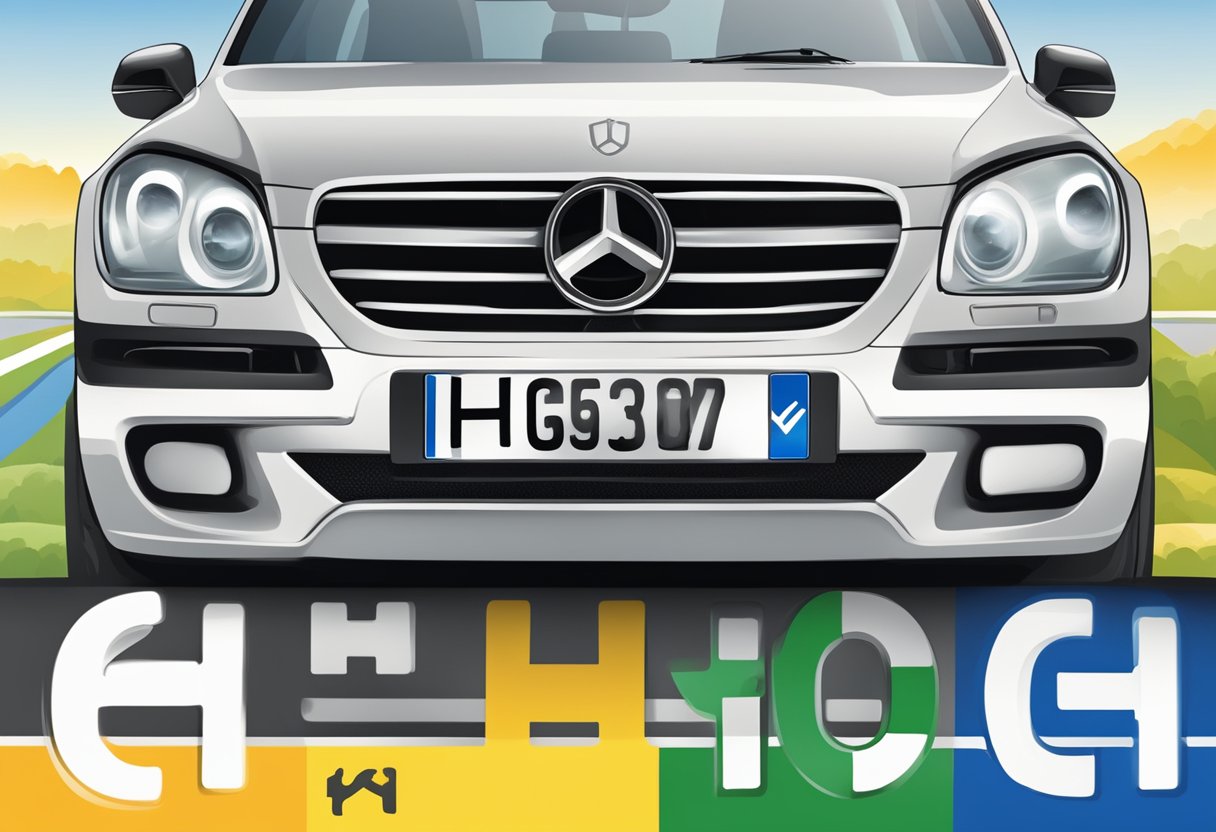 The license plate 'HG' and its meaning in Germany