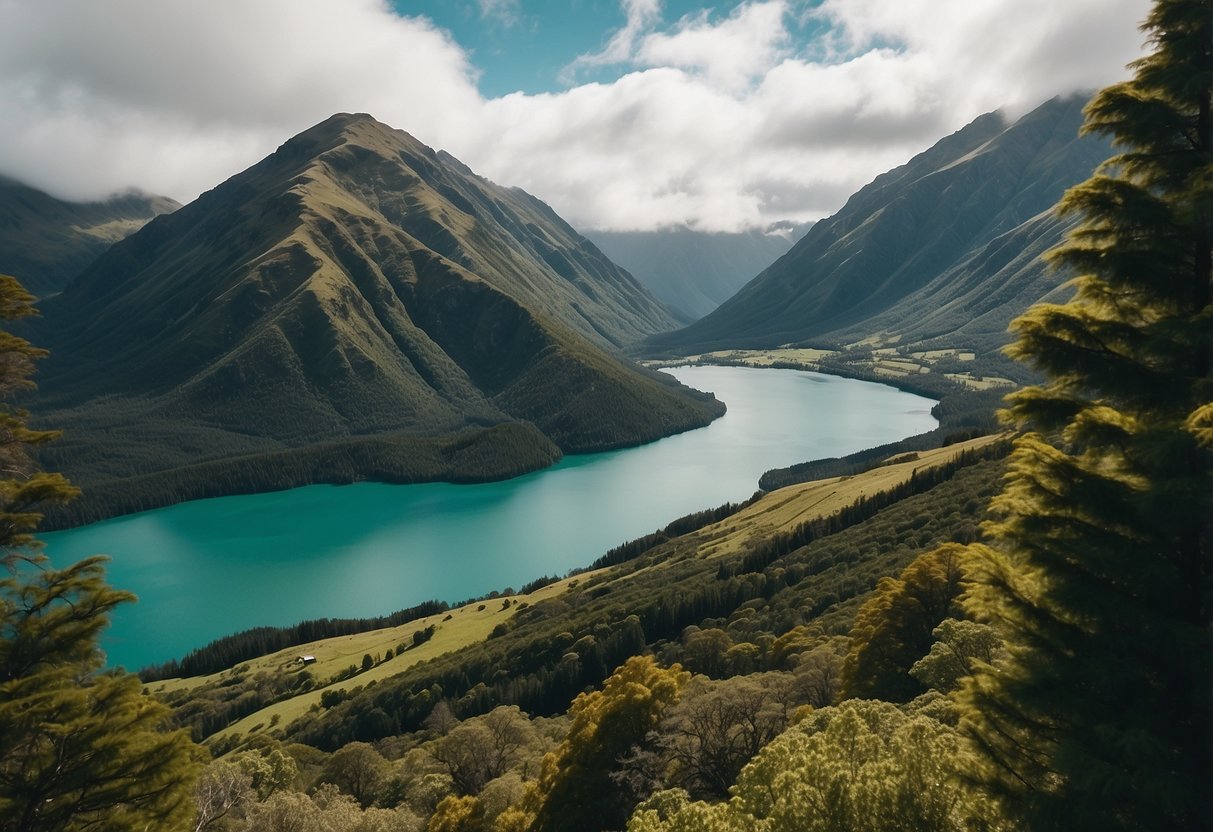 Lush green mountains, crystal-clear lakes, and winding trails through dense forests capture the beauty of New Zealand's top backpacking destinations