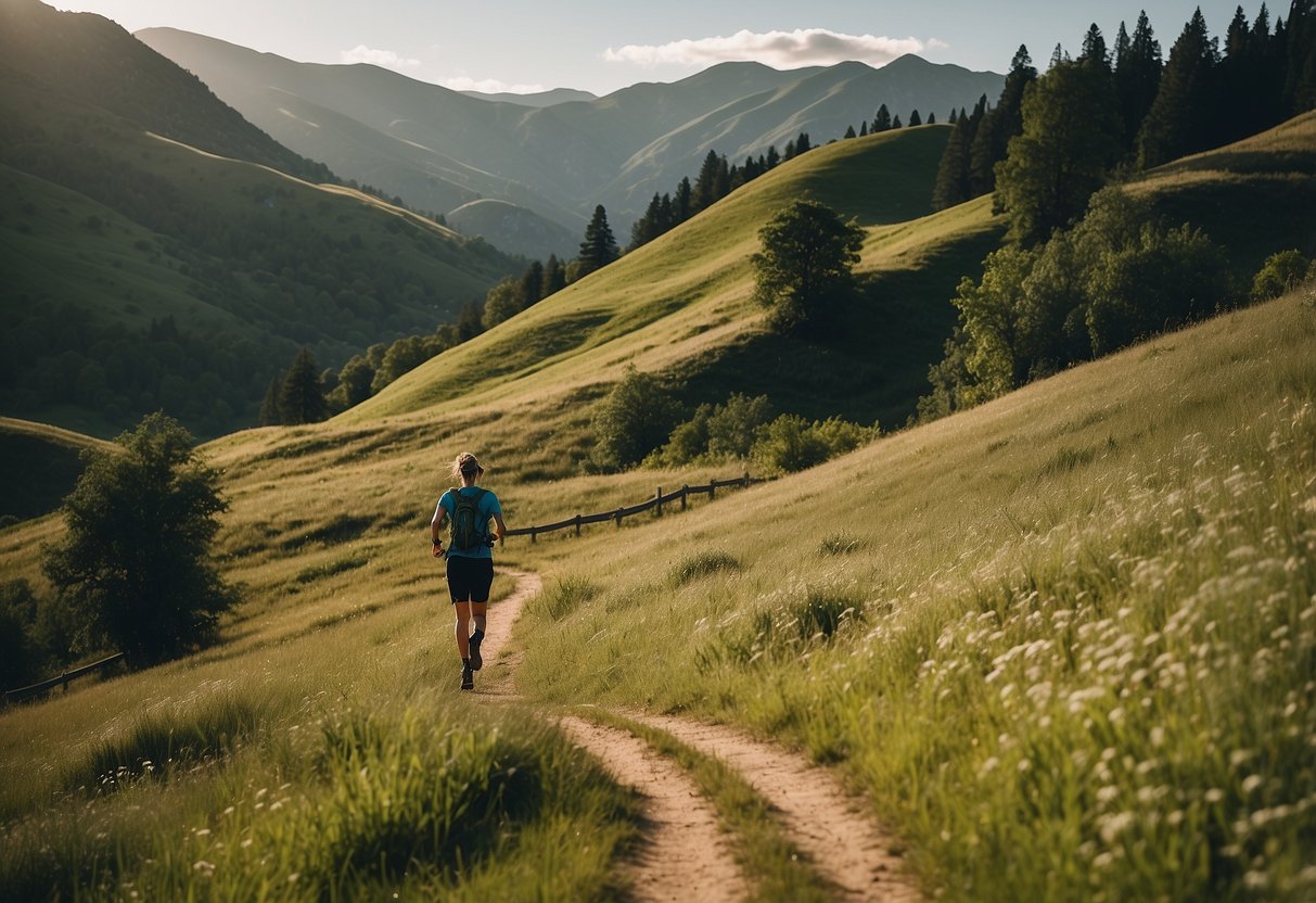 Rolling hills, lush greenery, and winding trails create the backdrop for the Highland Meadows 10 Fun Trail Running Challenges