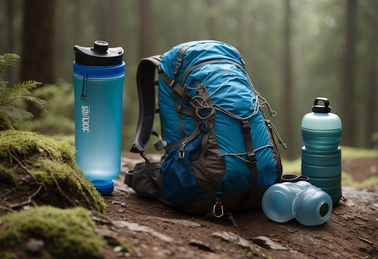 Runners gear up with hydration packs, trail shoes, and energy gels. They study maps and stretch before tackling steep hills and rocky terrain