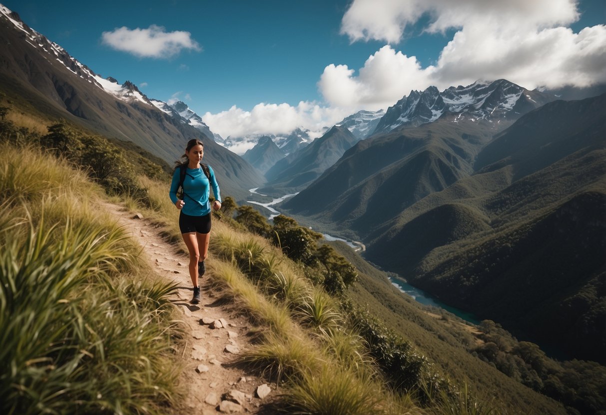 Mountainous landscapes, winding trails, lush forests, and cascading waterfalls create the perfect backdrop for trail running in South America