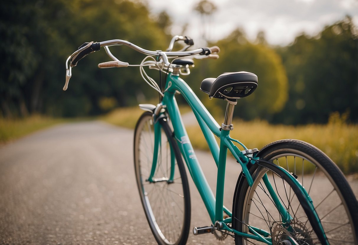 A sleek, lightweight Schwinn Lorelei saddle, designed for women, sits atop a modern bicycle, ready for a comfortable and stylish ride